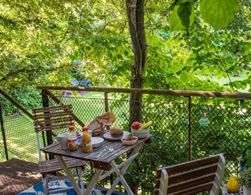 Köstlicher Frühstücksservice